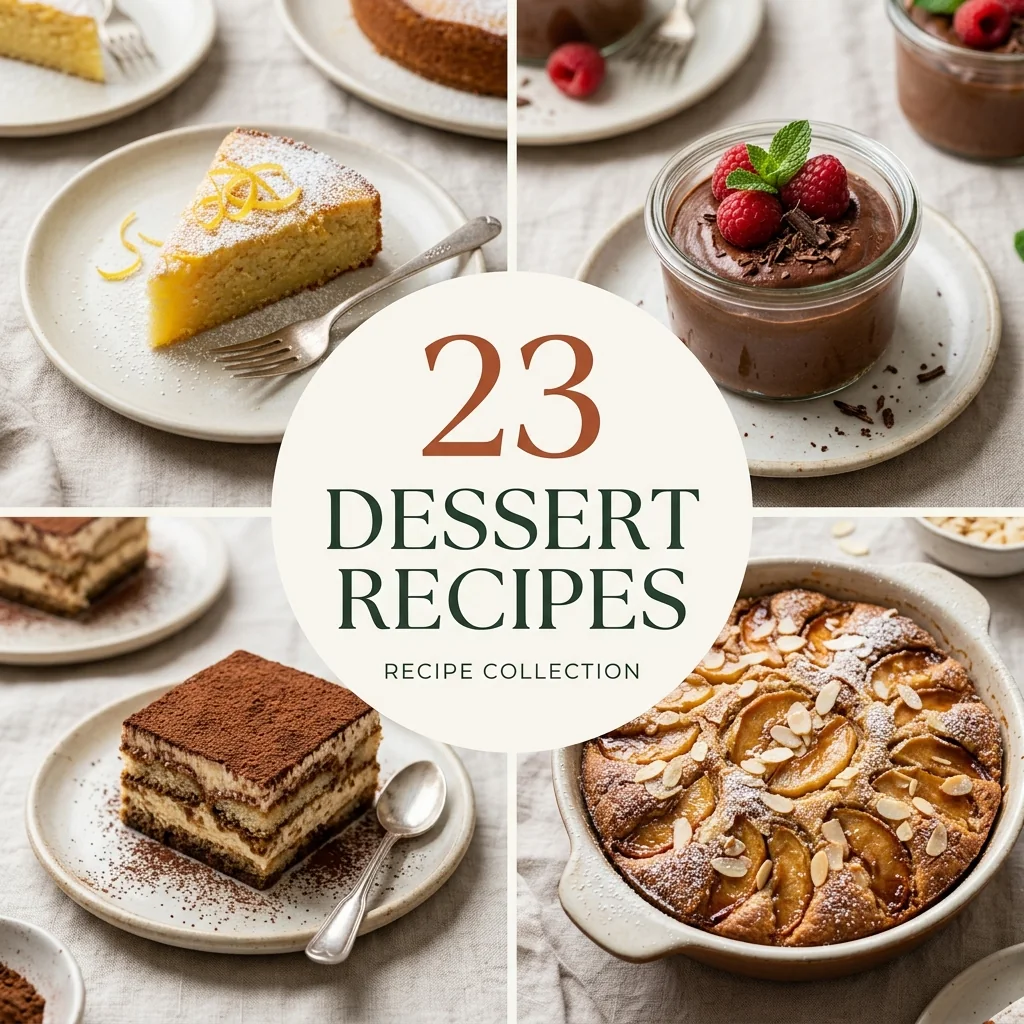 Desserts recipe collection